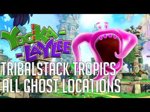 Yooka Laylee Guide Walkthrough - All Pagie Locations, Ghosts