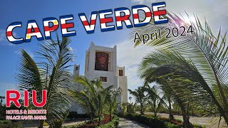 Cape Verde SAL  Riu Palace Santa Maria Family Holiday  April 2024