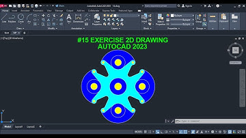 AutoCAD 2D Exercise #15 - A Quick & Easy Guide