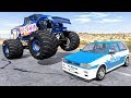 Crazy Police Chases #57 - BeamNG Drive Crashes