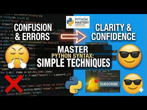 Secret of Python Syntaxes learning - YouTube
