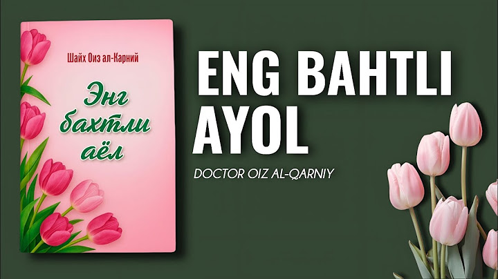 Eng bahtli ayol | Jamlanma | Audiokitob | Shayx Oiz Al-Qarniy