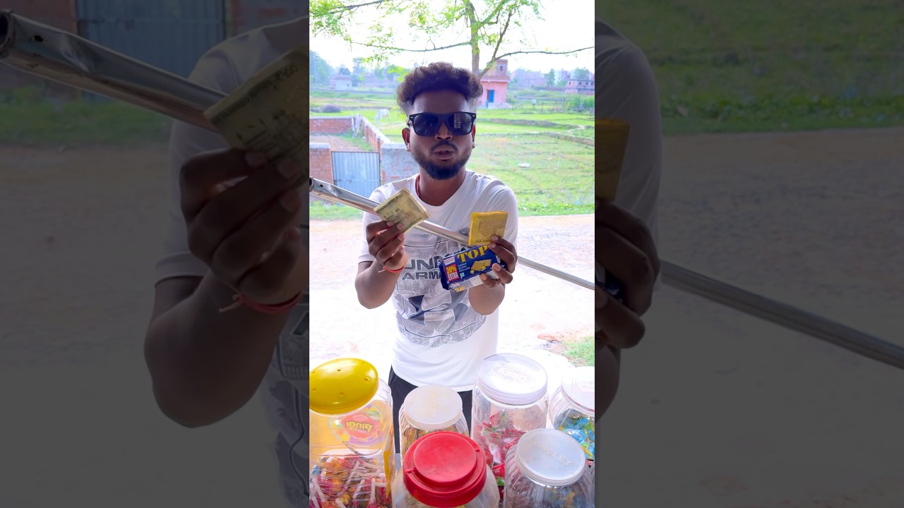 Andha Ne dukaan wala ko lulu banaya 😂 #ajaypoper #realfoolsteam #shortvideo #abcvlogs