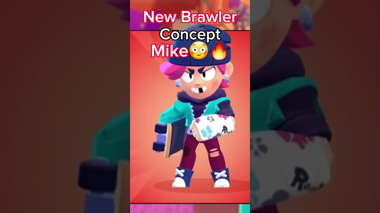 New Brawler Concept MIKEπ³π₯πΉ #brawlstars #concept #supercell