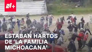 Extorsiones de la Familia Michoacana desataron enfrentamiento en Texcaltitlán, Edomex - Despierta