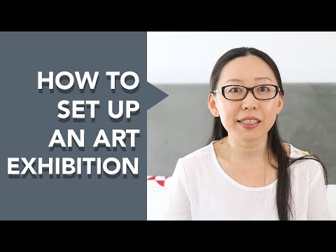 Video: How To Organize An Exhibition For An Artist
