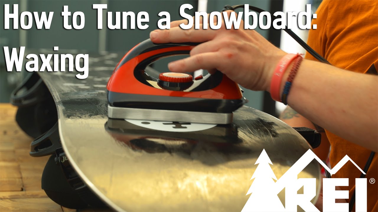 How to Tune a Snowboard #3: Waxing