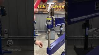 Using the Linear Stretch Dies on the ProLine 36” Planishing Hammer. Available at Trick-Tools.com!