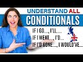 How to use ALL the Conditionals in English  with examples | English Grammar Lesson