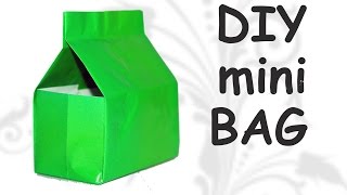 DIY crafts how to make mini bag for gifts/ DIY beauty and easy