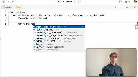 LeetCode 1431 - Kids With the Greatest Number of Candies - Python Solution