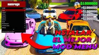 Como DESCARGAR e INSTALAR el MEJOR MOD MENU para GTA V en PC 2022