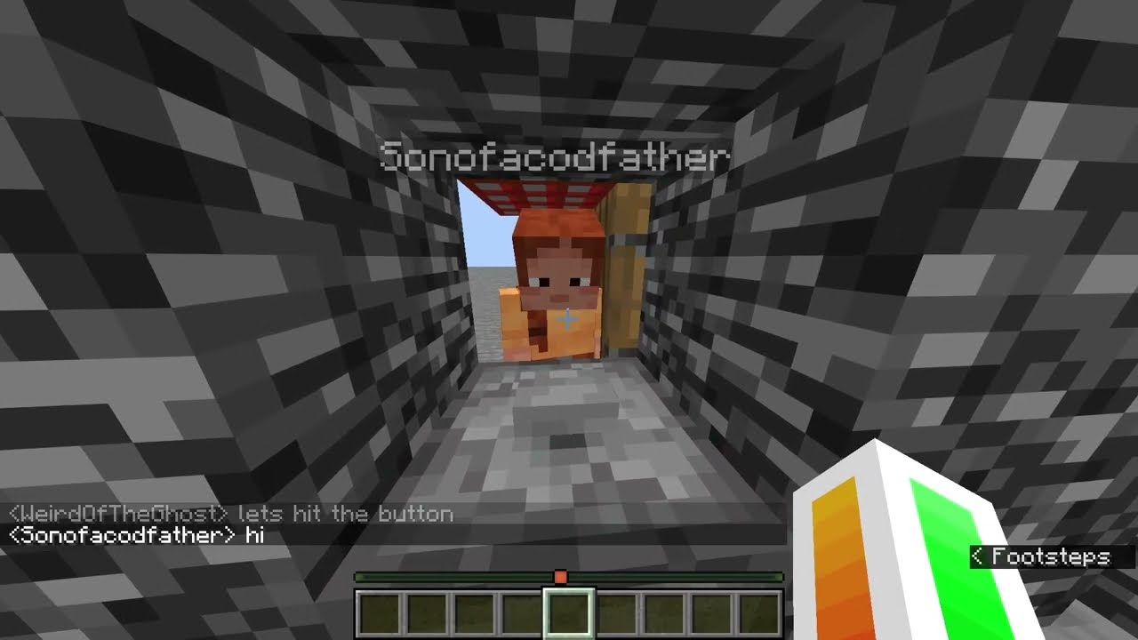 I won a build battle against my friend!