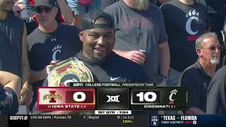 #14 Iowa State vs Cincinnati Full Game HD NCAAF 10/4/2025