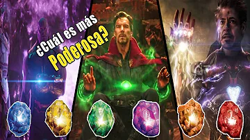 ¿Cuáles son las 3 Piedras del Infinito más poderosas?