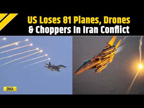 US Iran War Bill: 81 Aircraft, Drones & Copters Lost Worth $3.3 Billion, Says CRS Report