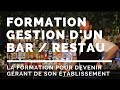 Gestion dun bar  bar restaurant formation barman  formation 