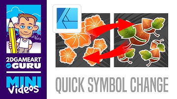 Affinity Designer Mini Tutorial - How to Quickly and Easily change Symbols in a Pattern