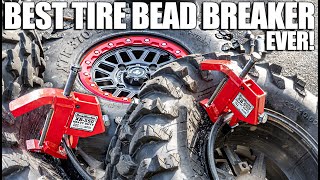 The Bead Buster! A Must Have Offroad Tool - Tire Bead Breaker - Review + How To Use - XB-550/455