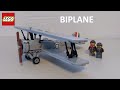 LEGO Biplane Custom Build - Avro 621 Tutor