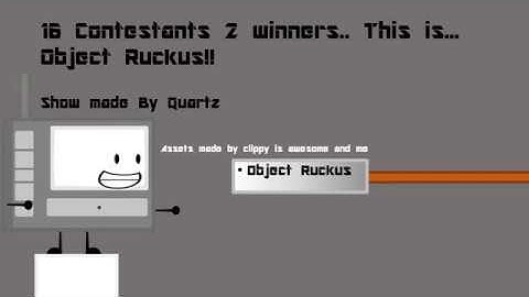 Object Ruckus Intro!