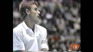 Ivan Lendl 🔥 Destroying Mats Wilander for 4 Minutes