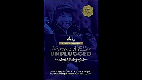 Norma Miller Unplugged - Peace Pipe