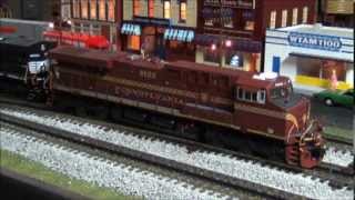MTH DCS O Scale Train Layout Update 12/12/13