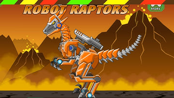 Lắp ráp robot Khủng long chiến đấu | Dino Robot Raptors