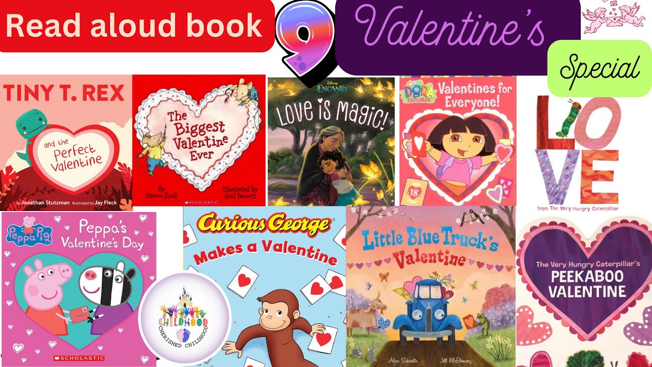 9 книг ко Дню святого Валентина для чтения вслух детям и малышам | Чтение вслух для дошкольников ...