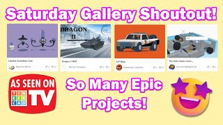 Tinkercad Saturday Shoutout & Gallery Sweet Shares Watch NOW!