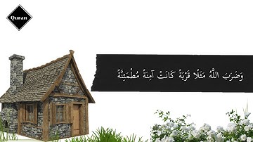 آيات قصيرة تريح القلب والعقل 🤍🎧 تلاوة هادئة - راحة نفسية 🍃 للقارئ عبدالرحمن مسعد من سورة النحل 🍃