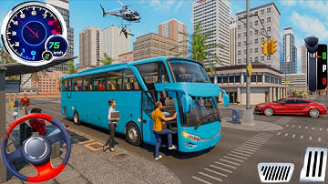 Offroad Bus Simulator 3D Game  - City Coach Bus Simulator Game 2025 - #androidgameplay