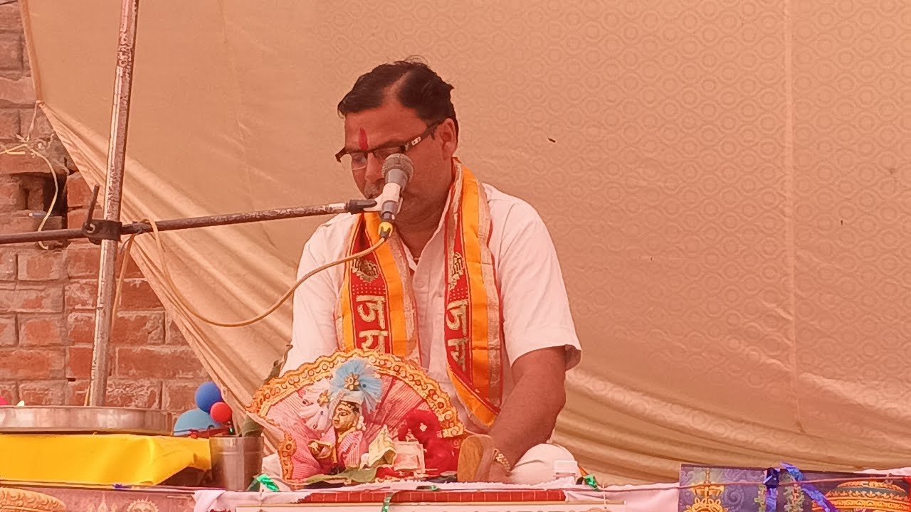 राजकुमार शास्त्री जी की कथा ग्राम_उस्मानपुर से लाइव _रवि राज साउंड सर्विस मो.9695836700