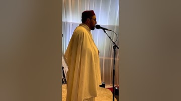 القارئ عبد الله إدسعيد من مصلى مراكش بالمملكة المغربية