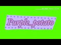 #purplepotatoeslogo