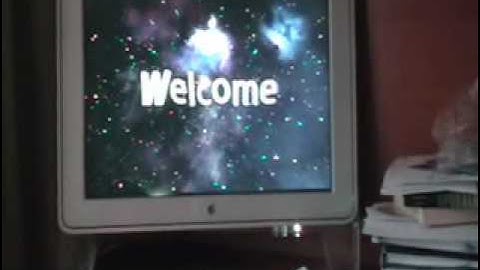 PowerMac G4 MDD Leopard first boot