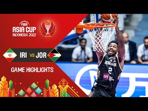 Iran 🇮🇷 - Jordan 🇯🇴 | Basketball Highlights - #FIBAASIACUP 2022