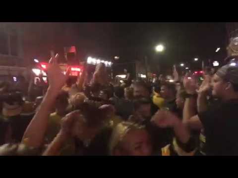 Pittsburgh celebrates the Penguins' Stanley Cup victory on the South Side.