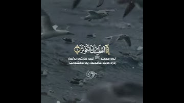 قارئ عبدالرحمن مسعد أجمل حالات واتس اب دينية سورة الكوثر 🌿🖤