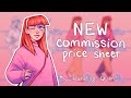 OC Speed Paint - NEW Commission Price Sheet!