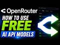 How to Find and Use AI Models API for FREE in OpenRouter