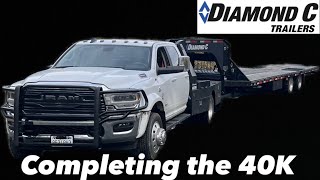 Tow rig upgrade! 40k Diamond C trailer gets new product! by V-BELT and SON 13,827 views 3 months ago 11 minutes, 42 seconds