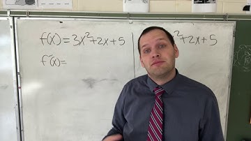 Derivative notation for calculus IB AI SL dy/dx