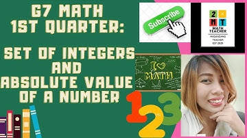 Set of Integers and Absolute Value of a Number (G7 Math: Q1: Module 3: Lesson 1)