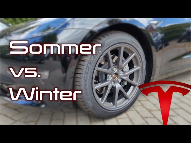 ❄️ Tesla Model 3 winterfest machen + Winterreifenempfehlung ❄️ 