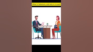what is selenium and why is it used?|#java#selenium #testing #shorts