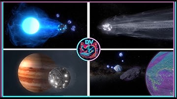 Digital Voodoo Space Animations - 3I Atlas and Mothership Concepts  - Horizontal Stream
