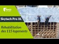 Rhabilitation de 115 logements avec skytech pro xl  winco technologies