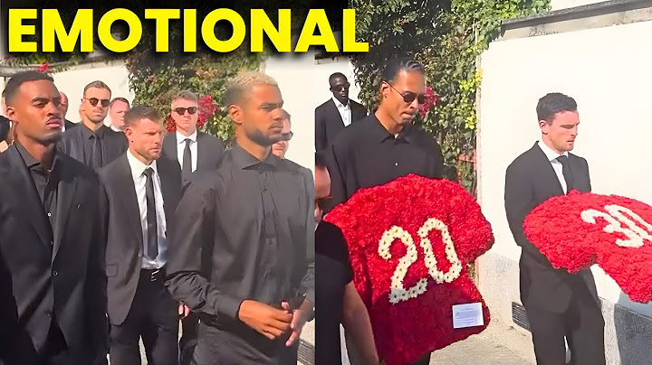 Liverpool Players Attend Diogo Jota’s Funeral In Portugal